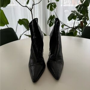 Gucci Black Heeled Boots